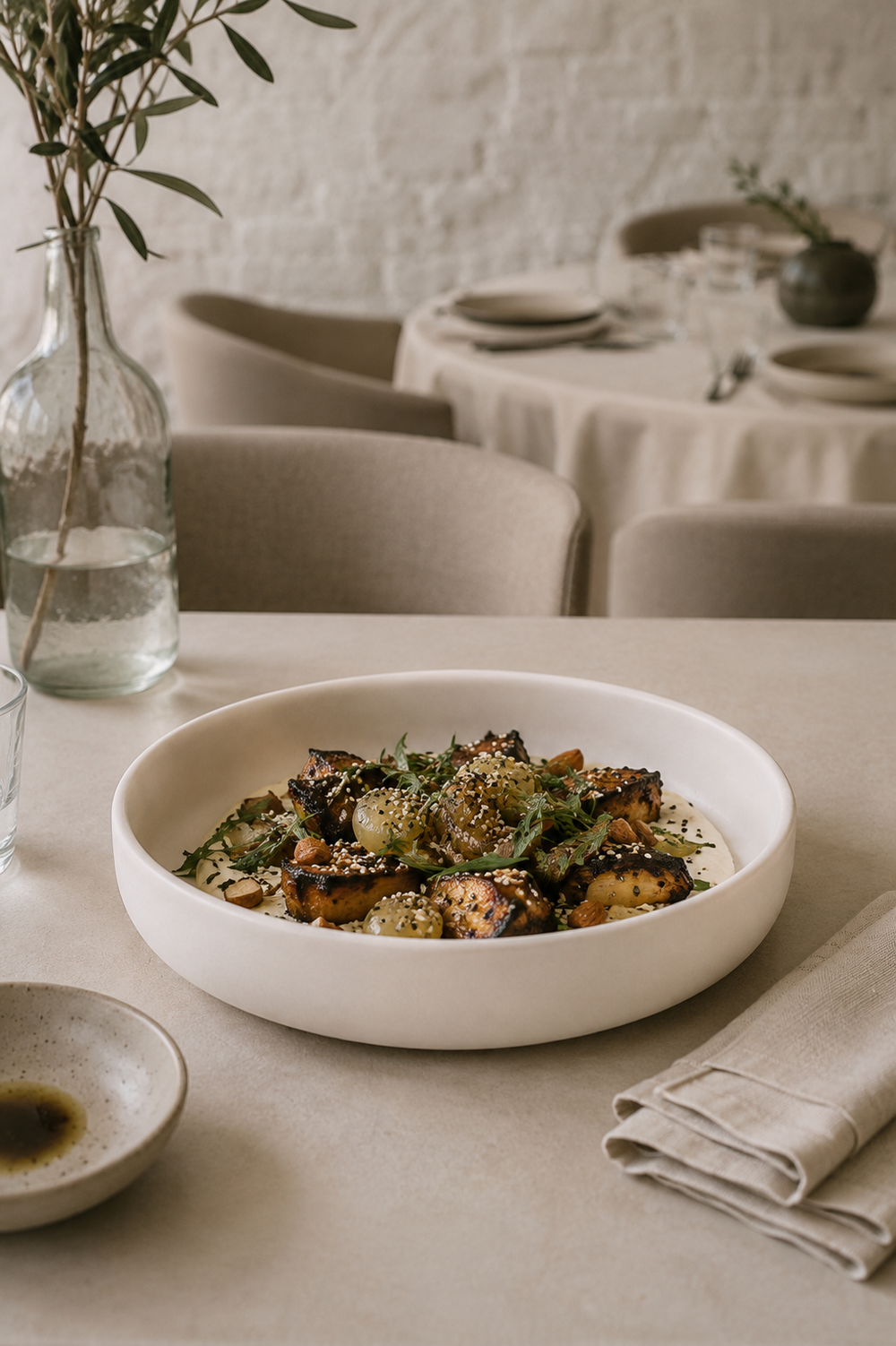 Stoneware Sharing Plate 10.6" | Dadasi