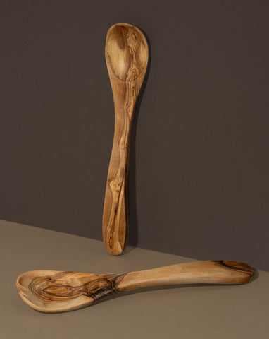 Natural Olive Wood Utensils Set