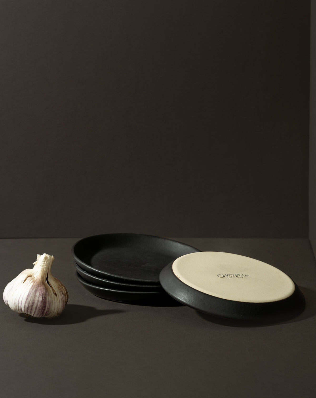 Stoneware Flat Side Plate | Edan 5.9"