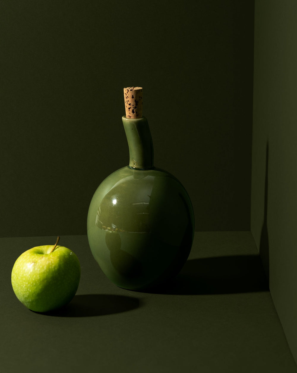 Stoneware Olive Oil Dispenser | Zitouna 34 oz
