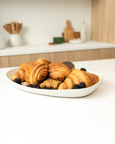 Serving Platter, Bowl & Olive Wood Set