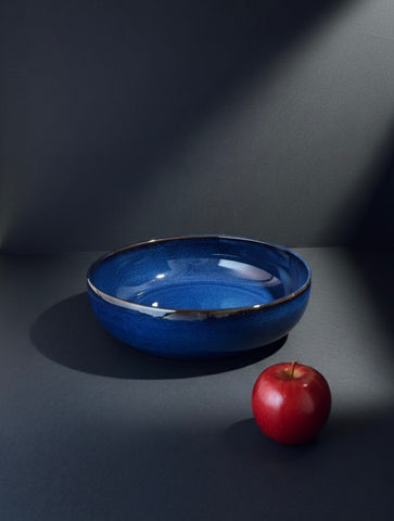 Handmade Stoneware Appetizer Bowl | Coupelle EWA 34 Oz