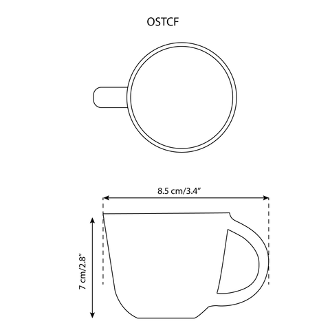 Stoneware Coffee Mug | Osun 6.7 oz