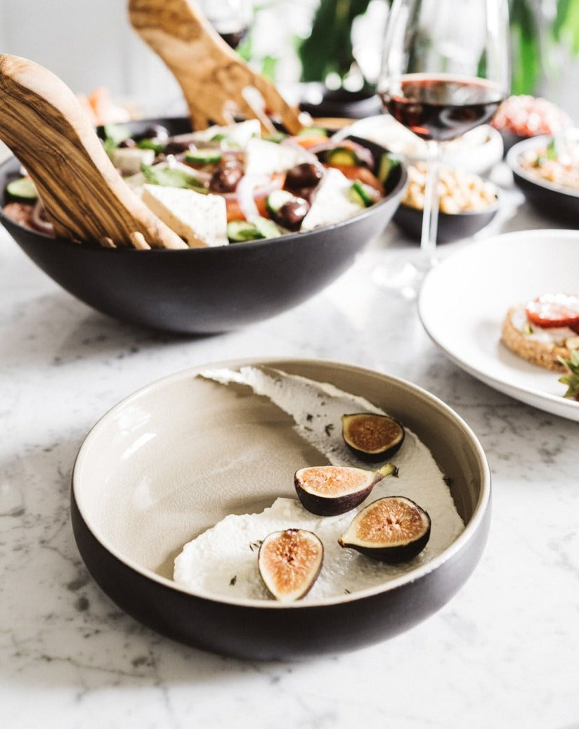 Ceramic Pasta Bowl or Dinner Plate